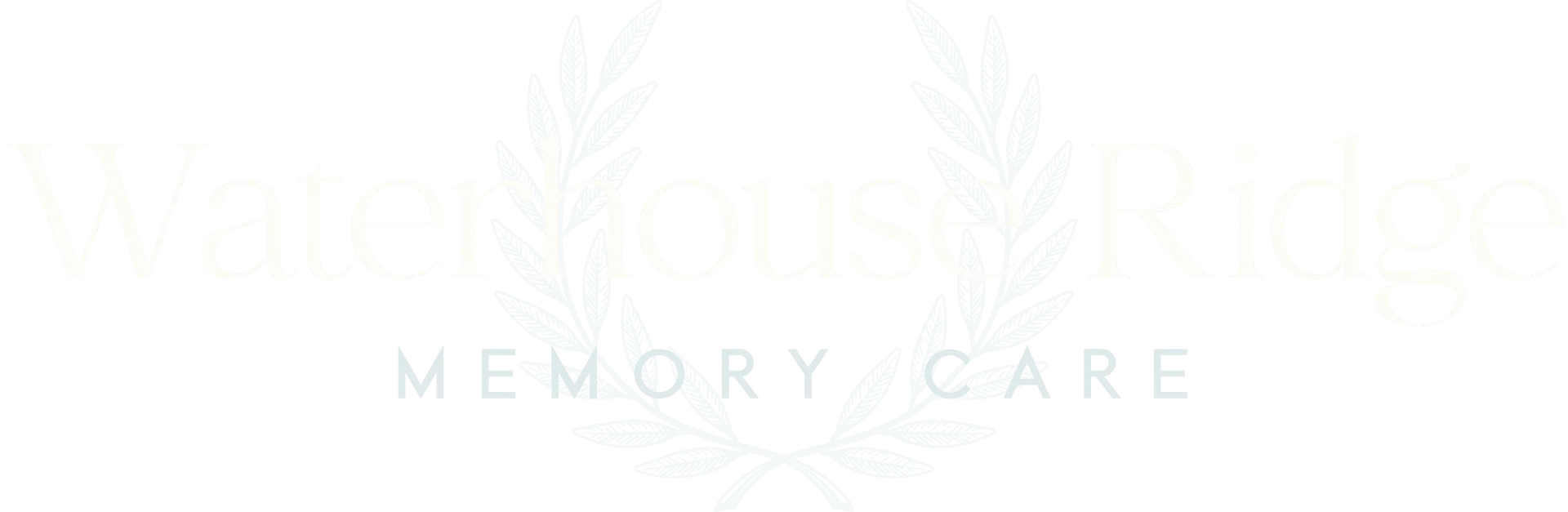 Waterhouse Ridge logo with laurel wreath
