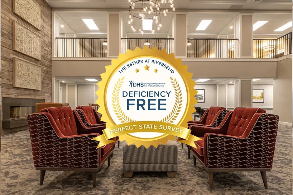 The Esther at Riverbend Achieves Deficiency-Free Survey Again in 2026