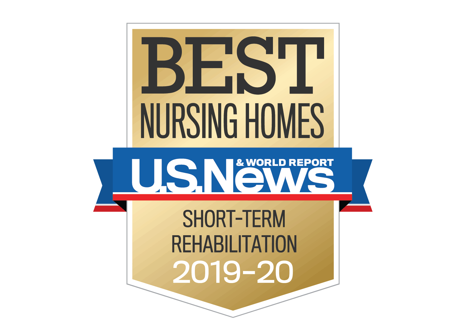 U.S. News Best Nursing Homes 2019-20 badge