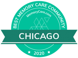 Best Memory Care Community Chicago 2020 badge
