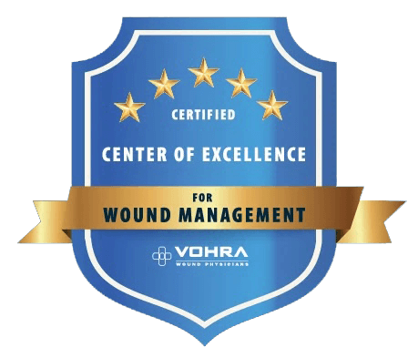 Certified Center of Excellence for Wound Management badge