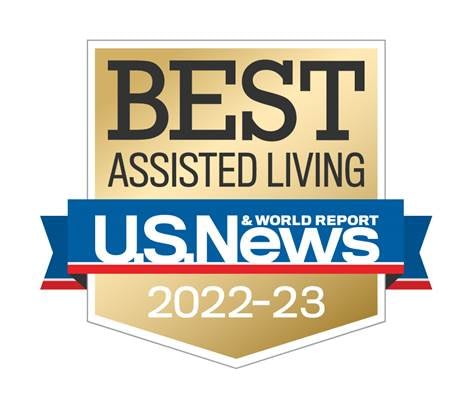 Best Assisted Living US News 2022-23 badge