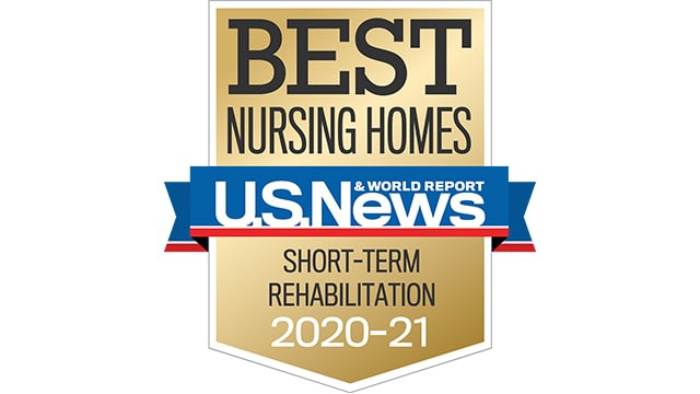 U.S. News Best Nursing Homes 2020-21 badge