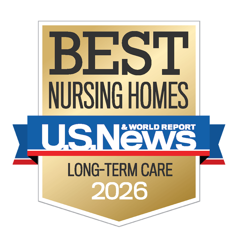 Best Nursing Homes 2026 award badge