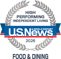 US News High Performing Independent Living Badge 2026