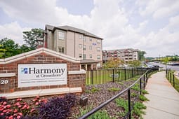 Harmony at Greensboro senior living community exterior