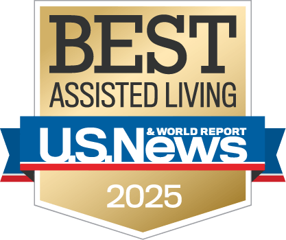 U.S. News Best Assisted Living 2025 badge