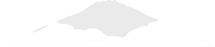 Light gray abstract mountain silhouette on white
